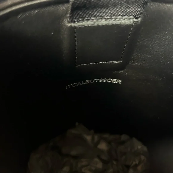 Burberry Black Saddle Low Leather Boots - Picture 7 of 10